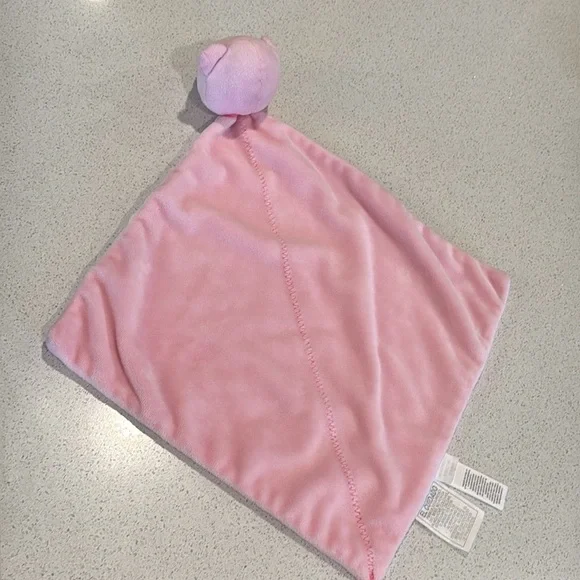 Carter's Just one year - Precious Firsts Pink Bear Baby Blanket lovey - Picture 2 of 7